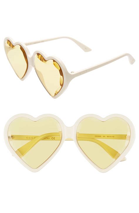 heart sunglasses gucci|gucci sunglasses nordstrom.